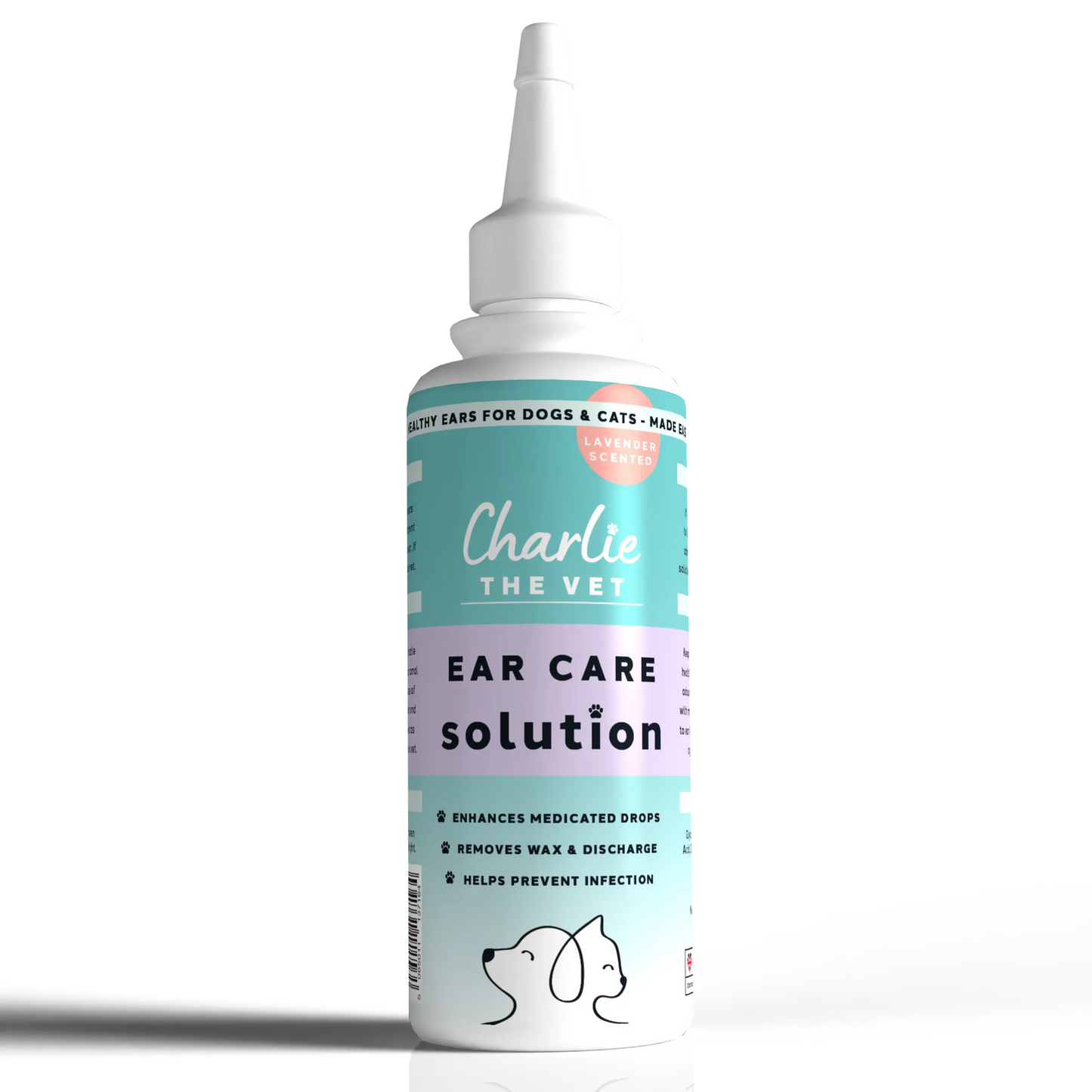 Charlie The Vet Ear Care Solution For Dogs And Cats 100ml