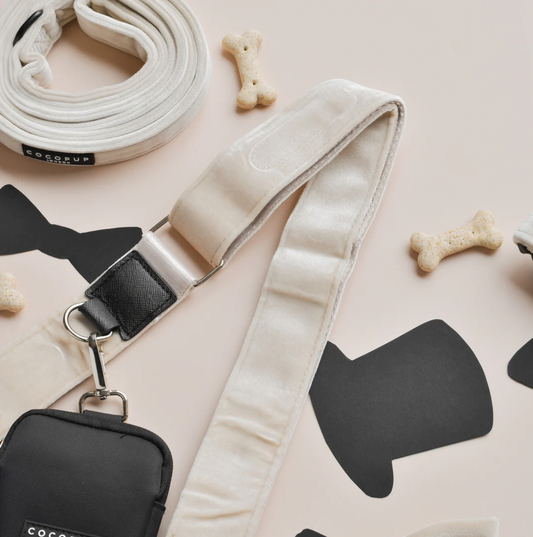 Velvet Bag Strap - Champagne