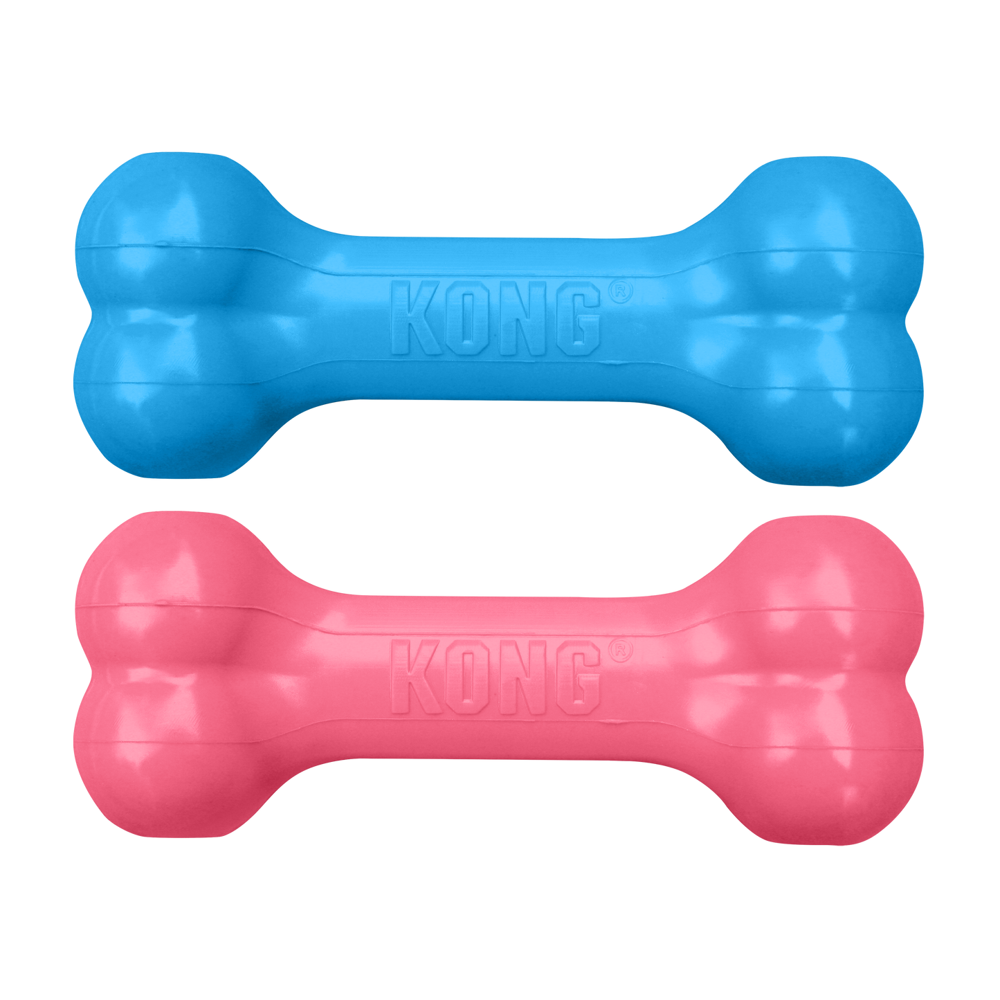 Kong Puppy Goodie Bone Dog Toy - Small - Pink