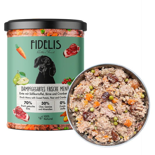 Fidelis Fresh Duck with Sweet Potato Dog Food - 400g