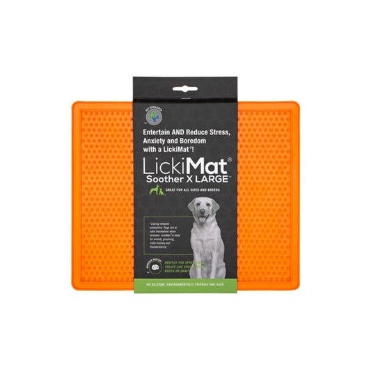 LickiMat XL Soother - Orange