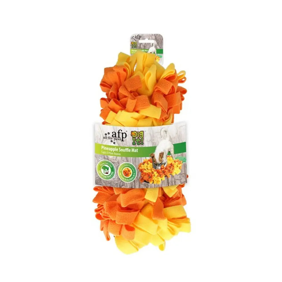 All For Paws Dig It Pineapple Snuffle Mat 63x42cm All For Paws
