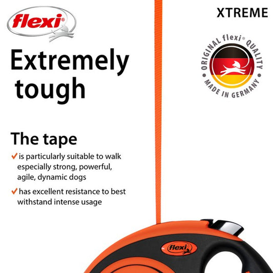 Flexi Xtreme Tape 5m Orange Medium