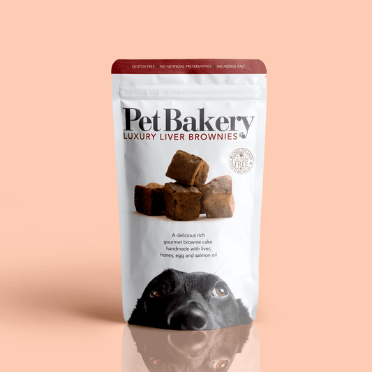 Pet Bakery Luxury Liver Brownie Dog Treats