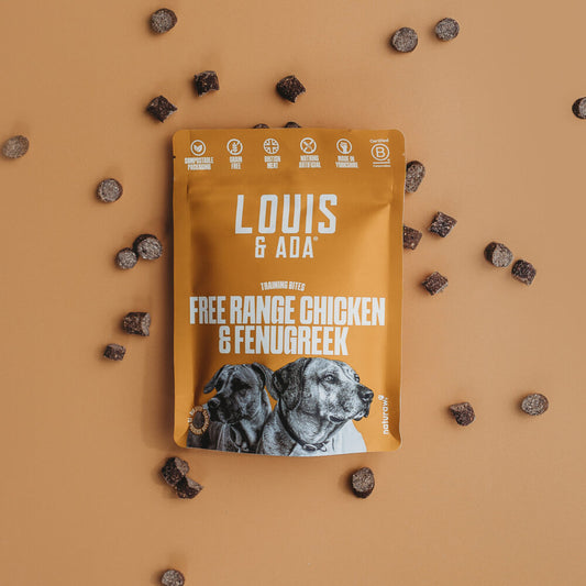 Louis & Ada British Free Range Chicken & Fenugreek Dog Treat - 70g