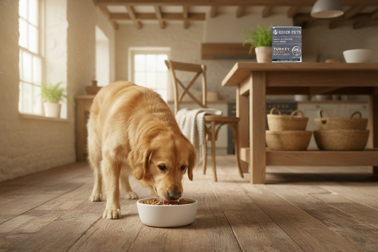 Origin Pets - Lifestyle with Product