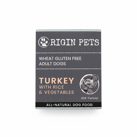 Origin Pets Turkey Tin - White Background