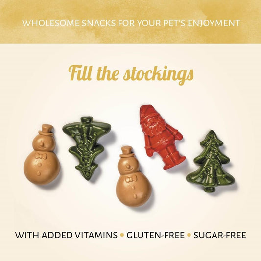 Antos Santa & Snowman Dental Dog Treats (Random Assorted)