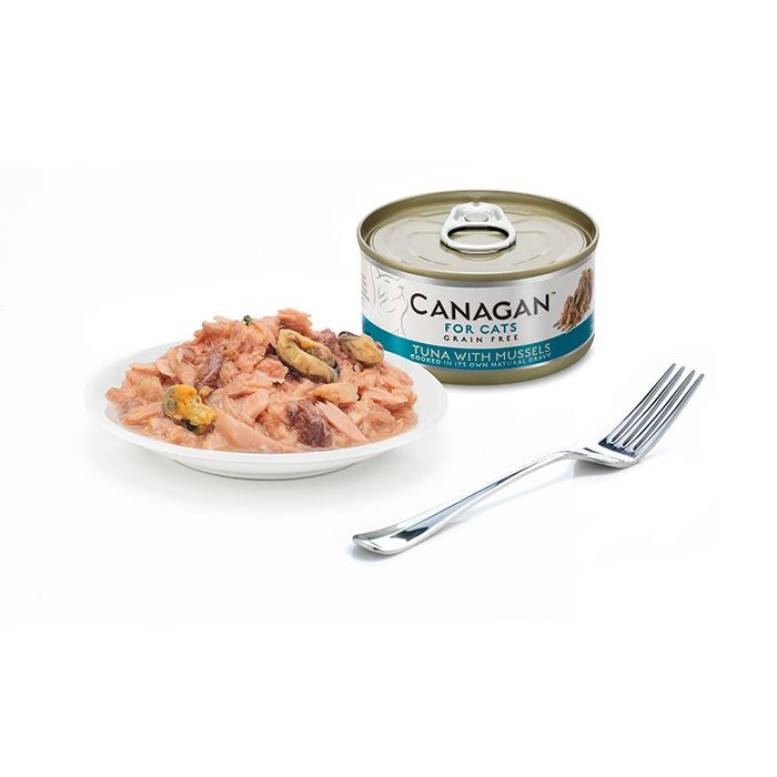 Canagan Cat Can Tuna with Mussels 75g