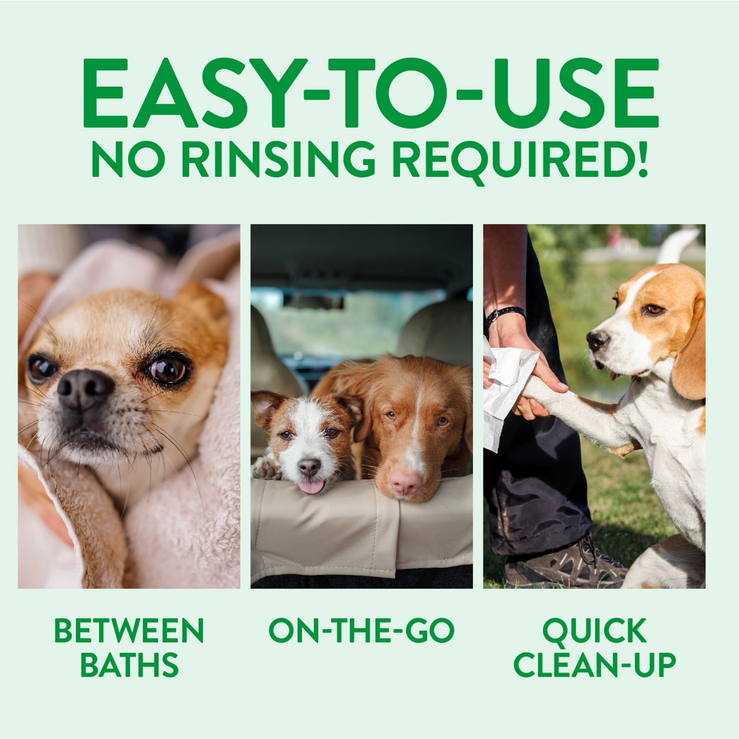 Troplclean Gentle Coconut Hypoallergenic Waterless Shampoo for Pets