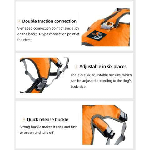 Drydogs Escape Proof Sighthound Harness For Dogs Red